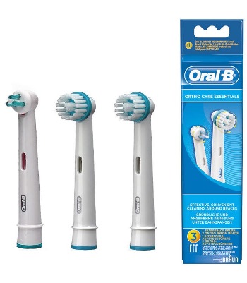 ORALB ORTHO CARE ESSENTIALS TESTINE SPAZZOLINO ELETTRICO APPARECCHIO ORTODONTICO 3 PEZZI - Farmacia Dott. Pasquale Russo