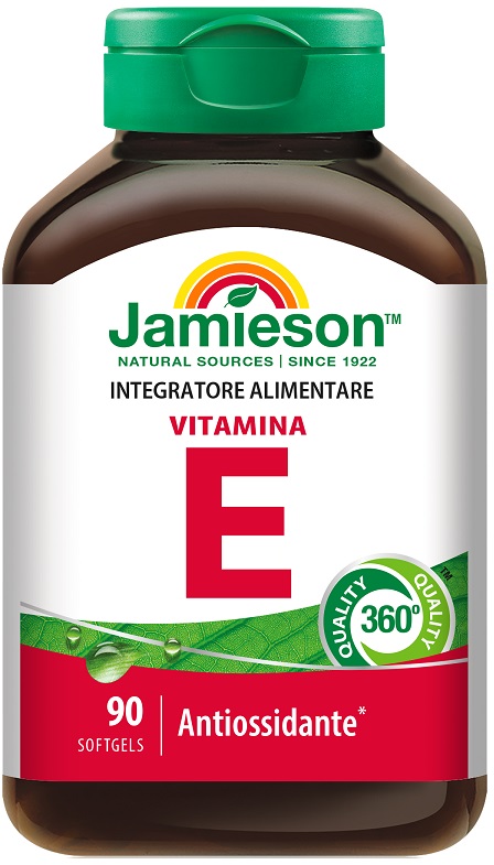 JAMIESON VITAMINA E 90 PERLE - Farmacia Dott. Pasquale Russo