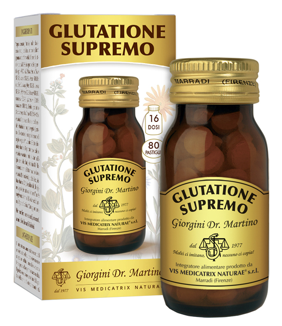 GLUTATIONE SUPREMO 80 PASTIGLIE - Farmacia Dott. Pasquale Russo