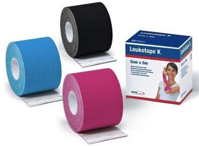 BENDA ADESIVA LEUKOTAPE K PER TAPING FISIOTERAPICO LARGHEZZA 5 CM LUNGHEZZA 5 M COLORE AZZURRO IN ROTOLO - Farmacia Dott. Pasquale Russo