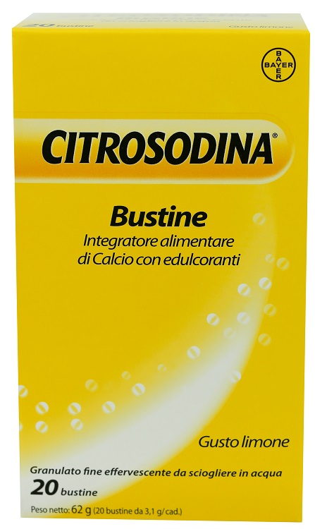 CITROSODINA 20 BUSTINE GRANULATO EFFERVESCENTE - Farmacia Dott. Pasquale Russo