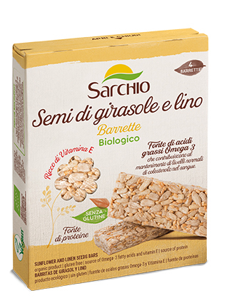 BARRETTE SEMI DI GIRASOLE/LINO 4X20 G - Farmacia Dott. Pasquale Russo