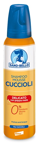 SANO E BELLO SHAMPOO MOUSSE CUCCIOLI PAPPA REALE NF 300 ML - Farmacia Dott. Pasquale Russo