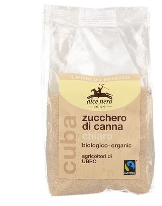 ZUCCHERO DI CANNA CHIARO BIO CUBA FAIRTRADE 500 G - Farmacia Dott. Pasquale Russo