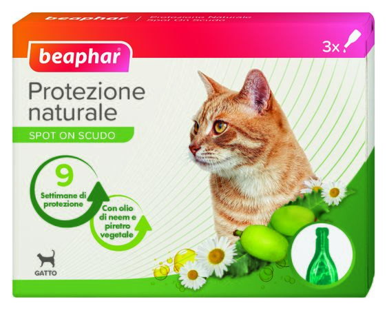 PROTEZIONE NAT SPOT ON GATTO 3 PIPETTE DA 1 ML - Farmacia Dott. Pasquale Russo