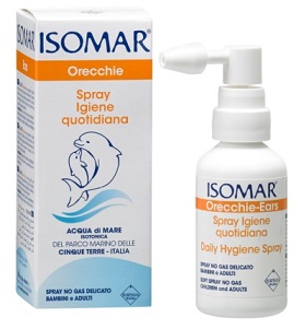 ISOMAR ORECCHIE ACQUA DI MARE SPRAY NO GAS PER IRRIGAZIONE DELL'ORECCHIO 50ML - Farmacia Dott. Pasquale Russo