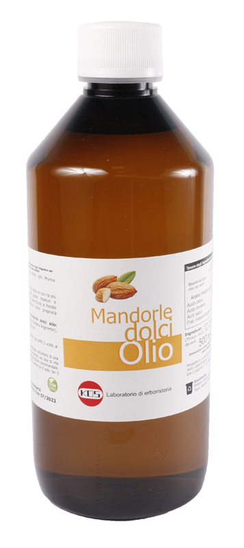 MANDORLE DOLCI OLIO 500 ML - Farmacia Dott. Pasquale Russo