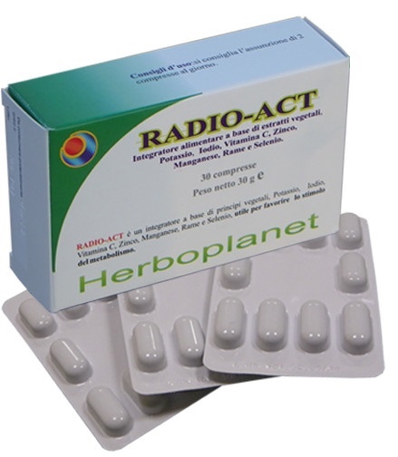 RADIO ACT 30 COMPRESSE - Farmacia Dott. Pasquale Russo