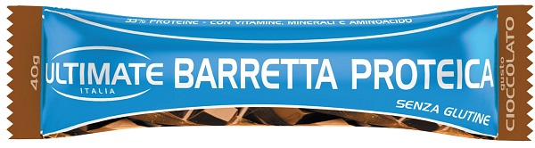 ULTIMATE BARRETTA PROTEICA CIOCCOLATO 40 G 1 PEZZO - Farmacia Dott. Pasquale Russo