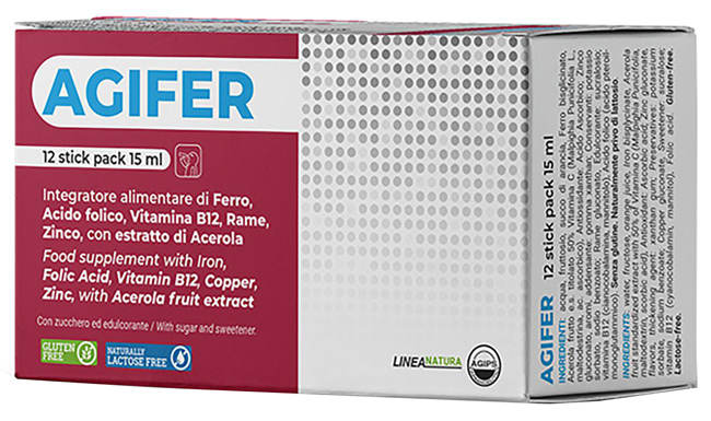 AGIFER 15 STICK 15 ML - Farmacia Dott. Pasquale Russo