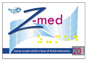 GARZA OCULARE Z MED MEDICATA CON ACIDO IALURONICO STERILE 20 BUSTE - Farmacia Dott. Pasquale Russo