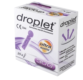 LANCETTE PUNGIDITO DROPLET GAUGE 30 25 PEZZI - Farmacia Dott. Pasquale Russo