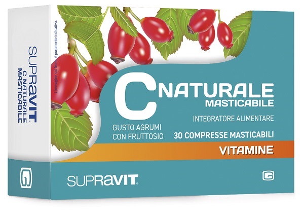 SUPRAVIT C NATURALE 30 COMPRESSE MASTICABILI - Farmacia Dott. Pasquale Russo