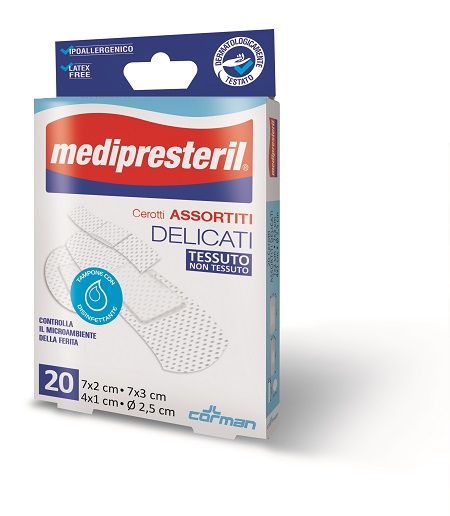 CEROTTO IN STRISCIA MEDIPRESTERIL DELICATO TNT 50X8CM - Farmacia Dott. Pasquale Russo