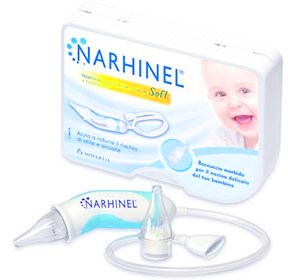ASPIRATORE NASALE NARHINEL SOFT 1 PEZZO + 2 RICAMBI - Farmacia Dott. Pasquale Russo