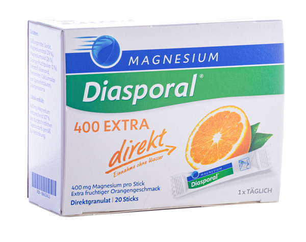 MAGNESIO DIASPORAL 400 MG DIREK OROSOLUBILE - Farmacia Dott. Pasquale Russo