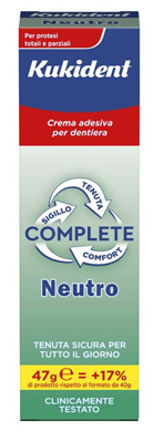 KUKIDENT NEUTRO CREMA ADESIVA DENTIERE 47 G - Farmacia Dott. Pasquale Russo