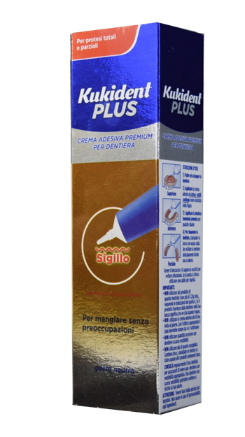 KUKIDENT SIGILLO CREMA ADESIVA PER PROTESI DENTARIE 40 G - Farmacia Dott. Pasquale Russo