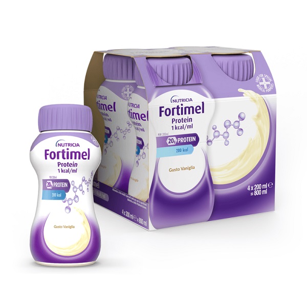 FORTIMEL VANIGLIA 200 ML 4 PEZZI - Farmacia Dott. Pasquale Russo