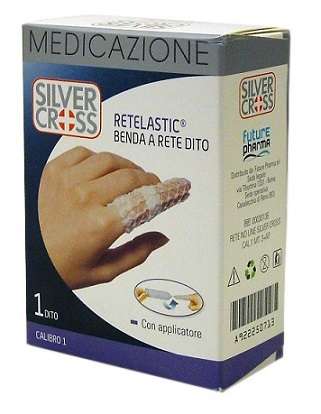 BENDA SILVER CROSS RETEL DITO CALIBRO 1 PEZZO - Farmacia Dott. Pasquale Russo