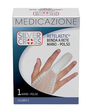 BENDA SILVER CROSS RETEL MANO/POLSO CALIBRO 3 1 PEZZO - Farmacia Dott. Pasquale Russo