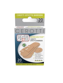 CEROTTO SILVER CROSS BARRIERSTRIP MEDIO 20 PEZZI - Farmacia Dott. Pasquale Russo