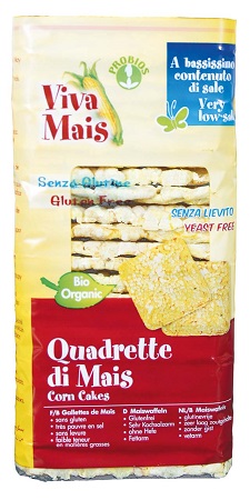 VIVA MAIS QUADRETTE DI MAIS SENZA SALE E SENZA LIEVITO 130 G - Farmacia Dott. Pasquale Russo