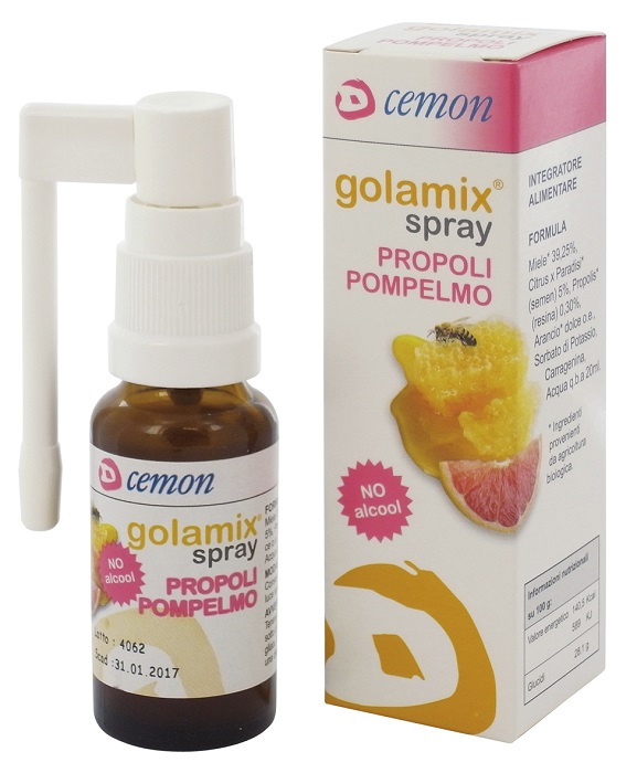 GOLAMIX SPRAY - PROPOLI POMPELMO 20 ML - Farmacia Dott. Pasquale Russo