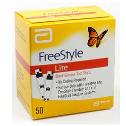 STRISCE MISURAZIONE GLICEMIA FREESTYLE LITE 50 PEZZI - Farmacia Dott. Pasquale Russo