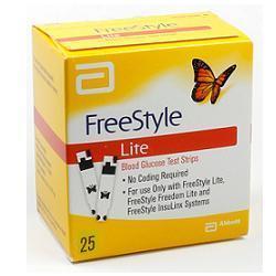 STRISCE MISURAZIONE GLICEMIA FREESTYLE LITE 25 PEZZI - Farmacia Dott. Pasquale Russo