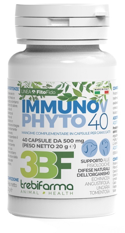 IMMUNOV CAPSULE 40 CAPSULE BARATTOLO 20 G - Farmacia Dott. Pasquale Russo
