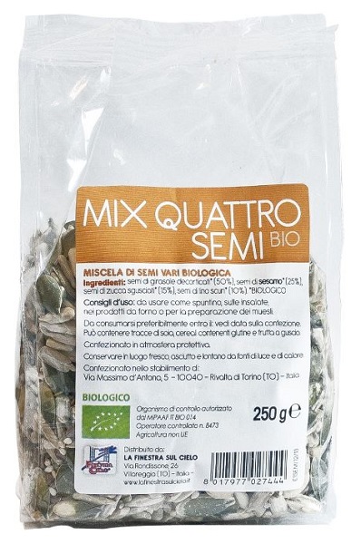 MIX 4 SEMI BIO 250 G - Farmacia Dott. Pasquale Russo