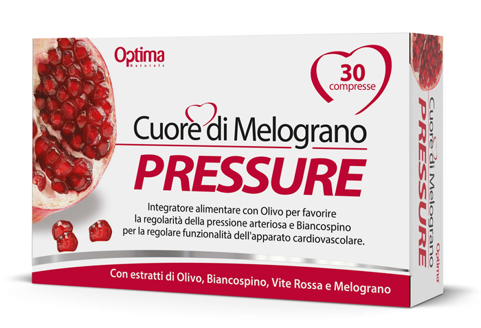 CUORE DI MELOGRANO PRESSURE 30 COMPRESSE 1 G - Farmacia Dott. Pasquale Russo