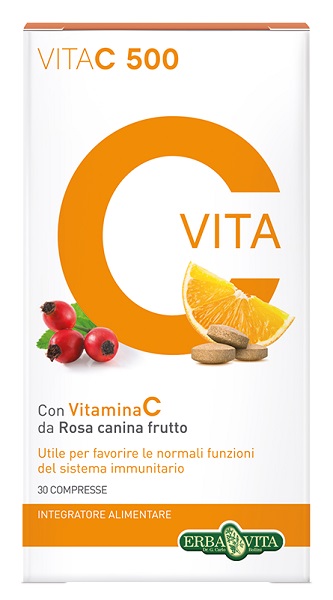 VITA C 500 30 COMPRESSE - Farmacia Dott. Pasquale Russo