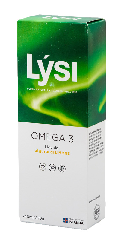 LYSI OMEGA3 LIQUIDO LIMONE 240 ML - Farmacia Dott. Pasquale Russo