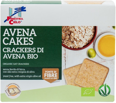 FSC AVENACAKES CRACKERS DI AVENA BIO VEGAN SENZA LIEVITO DI BIRRA CON OLIO EXTRAVERGINE DI OLIVA 250 G - Farmacia Dott. Pasquale Russo