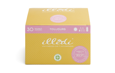 ILLEDI TOUJOURS SALVASLIP ANATOMICI COTONE ORGANIC 30 PEZZI - Farmacia Dott. Pasquale Russo