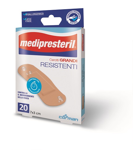 CEROTTI ASSORTITI MEDIPRESTERIL RESISTENTI 40 PEZZI - Farmacia Dott. Pasquale Russo