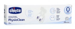 CHICCO PHYSIOCLEAN SOLUZIONE FISIOLOGICA 33 FLACONCINI 2 ML - Farmacia Dott. Pasquale Russo