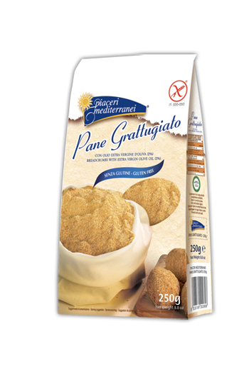 PIACERI MEDITERRANEI PANE GRATTUGGIATO SENZA GLUTINE 250 G - Farmacia Dott. Pasquale Russo