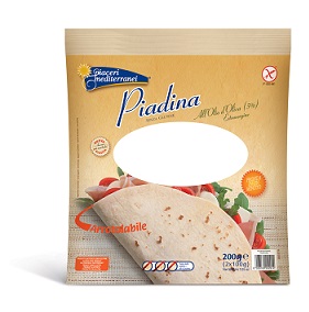 PIACERI MEDITERRANEI PIADINA OLIO D'OLIVA 200 GRAMMI - Farmacia Dott. Pasquale Russo