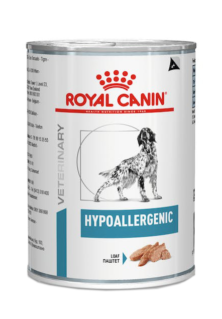 VETERINARY HEALTH NUTRITION WET DOG HYPOALLERGENIC 400 G - Farmacia Dott. Pasquale Russo