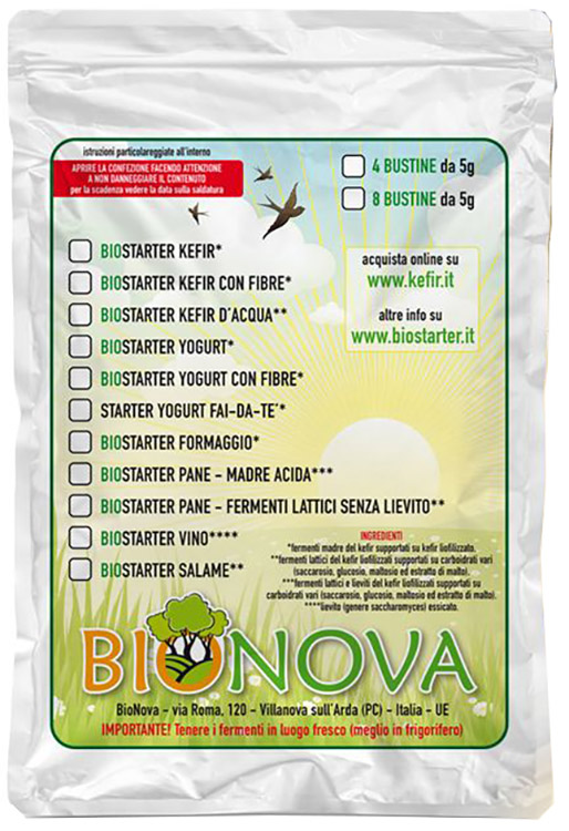 BIOSTARTER PER KEFIR D'ACQUA - Farmacia Dott. Pasquale Russo