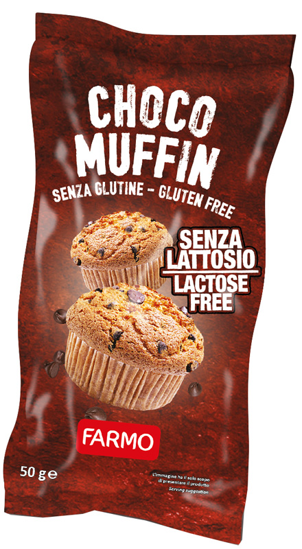 FARMO CHOCOMUFFIN CON GOCCE DI CIOCCOLATO 50 G - Farmacia Dott. Pasquale Russo