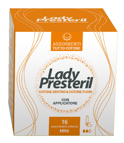 LADY PRESTERIL ASSORBENTI INTERNI MINI 16 PEZZI - Farmacia Dott. Pasquale Russo