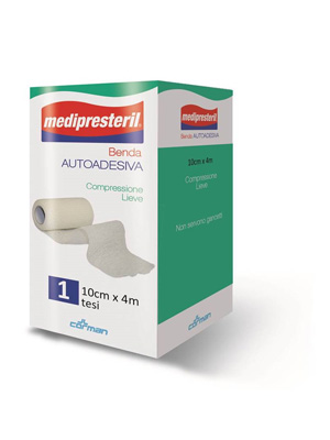 BENDA ADESIVA MEDIPRESTERIL 10X400CM - Farmacia Dott. Pasquale Russo