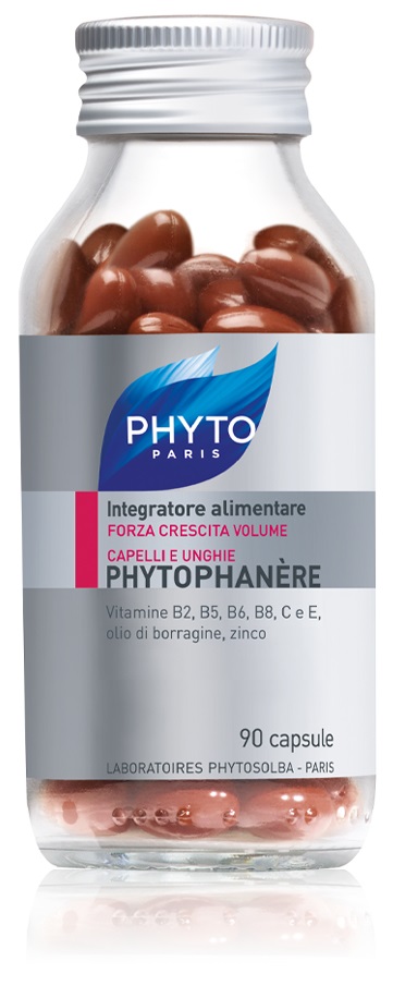 PHYTO PARIS PHYTOPHANERE INTEGRATORE ALIMENTARE CAPELLI/UNGHIE 90 CAPSULE NUOVA FORMULA ALLO ZINCO - Farmacia Dott. Pasquale Russo