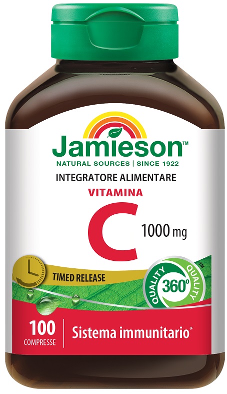 JAMIESON VITAMINA C 1000 TIMED RELEASE 100 COMPRESSE BARATTOG - Farmacia Dott. Pasquale Russo