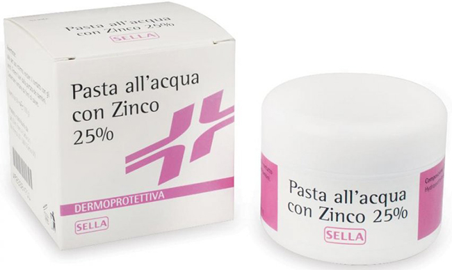 PASTA ACQUA CON ZINCO 25% 100 G - Farmacia Dott. Pasquale Russo