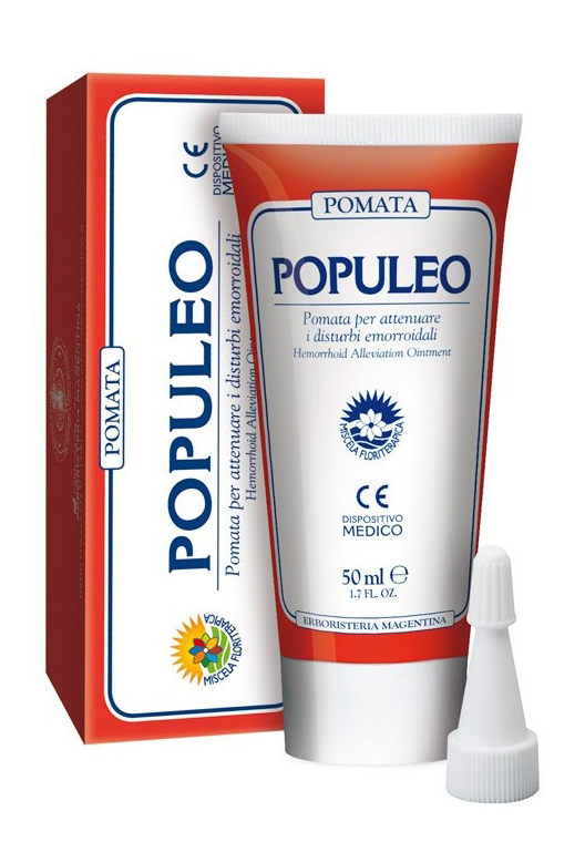 POPULEO POMATA EMORROIDI 50 ML - Farmacia Dott. Pasquale Russo